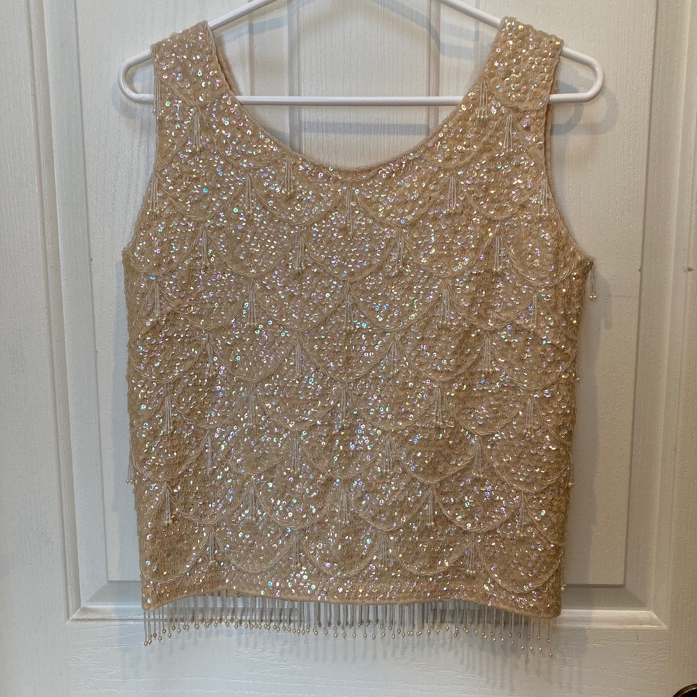 Vintage beaded top.